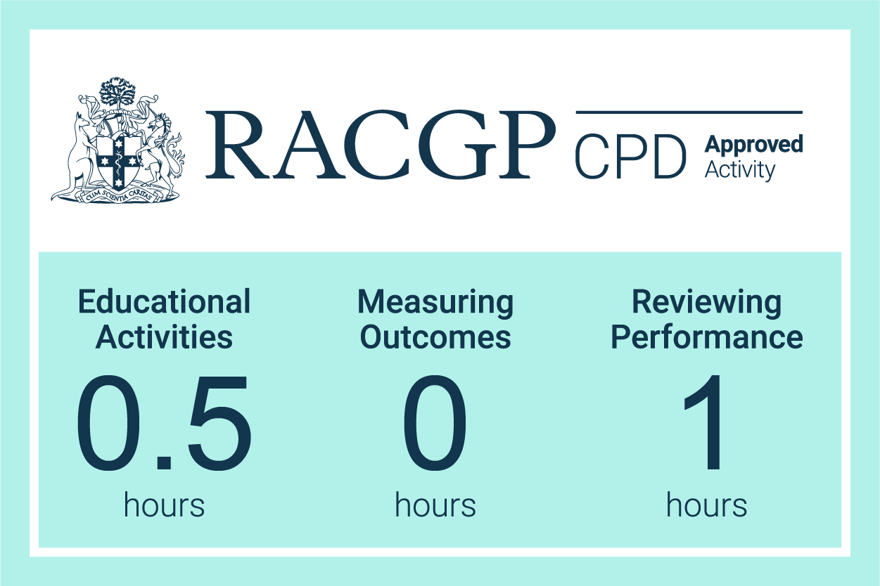 RACGP CPD approved